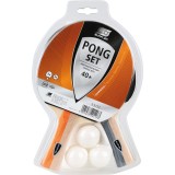 Ping Pong Rackets - Amila Sunflex (Set with 3 Balls) Image 