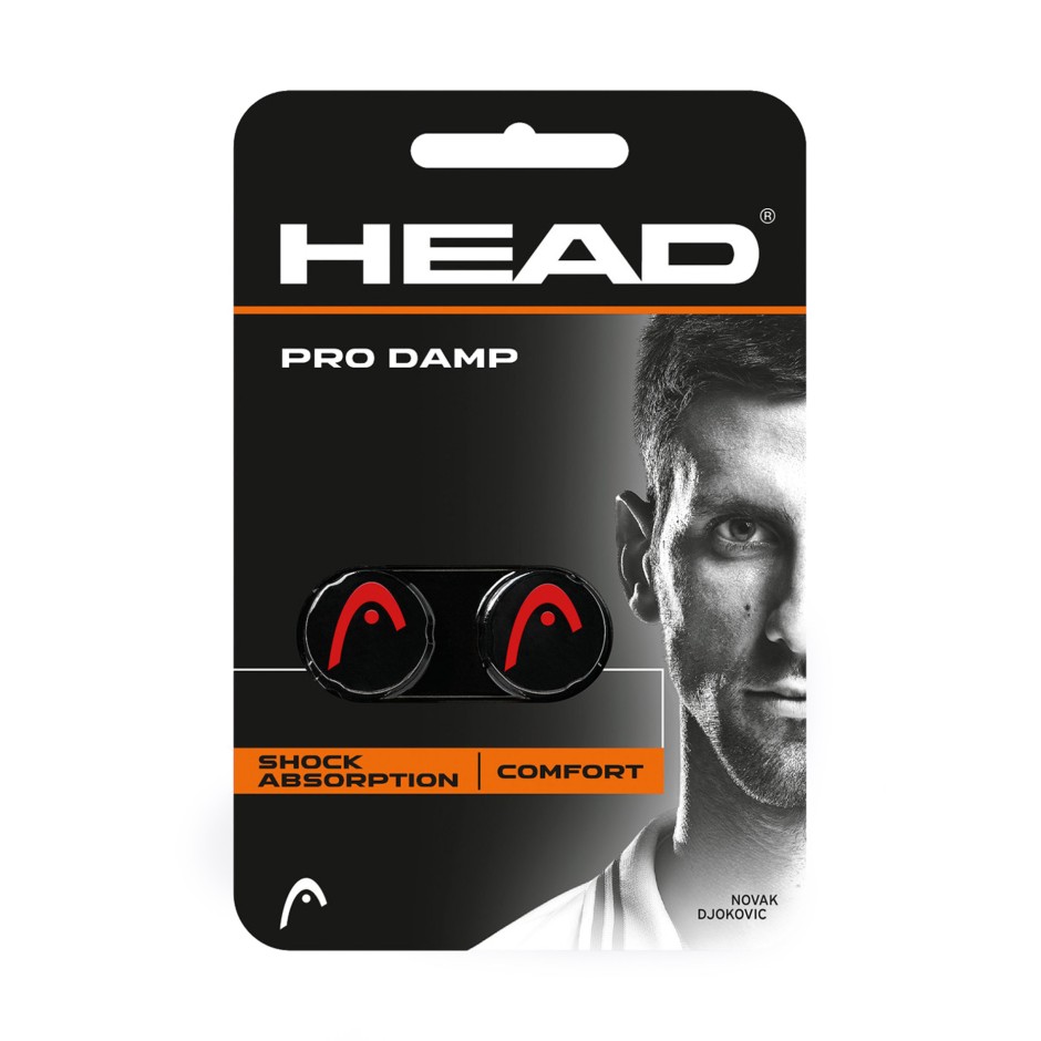 Αντικραδασμικά Ρακέτας Μαύρα - Head Pro Damp