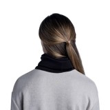 BUFF MERINO HEAVWEIGHT NECKWARMER 110963.00-SOLID BLACK Black Image 3