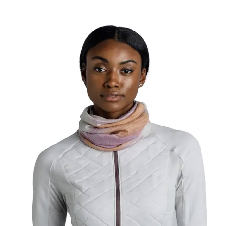 BUFF MERINO LIGHTWEIGHT PRINTS NECKWARMER 134685.555.10.00-ARKY MULTI Colorful
