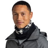 BUFF POLAR NECKWARMER 136870.999.10.00-SKAR BLACK White-Black Image 1