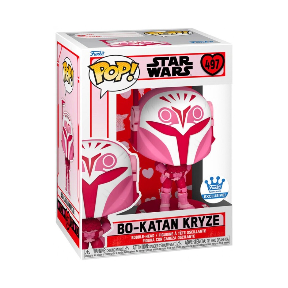 Φιγούρα Star Wars Πολύχρωμη - Funko Pop Star Wars: Valentines S4-Bo-Katan Kryze #497 