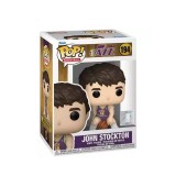 FUNKO POP BASKETBALL: UTAH JAZZ - JOHN STOCKTON  #194 VINYL FIGURE 096215 Colorful Image 0