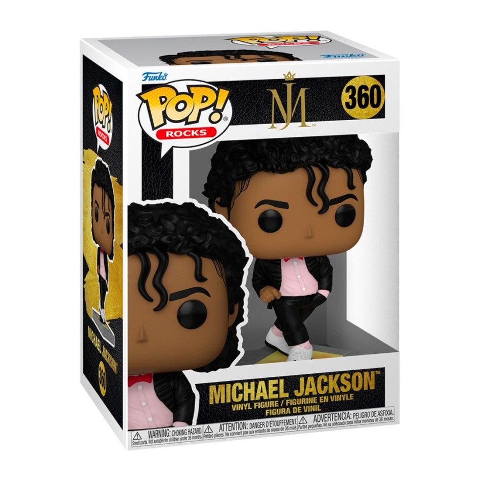FUNKO POP ROCKS: MICHAEL JACKSON (BILLIE JEAN) #360 VINYL FIGURE