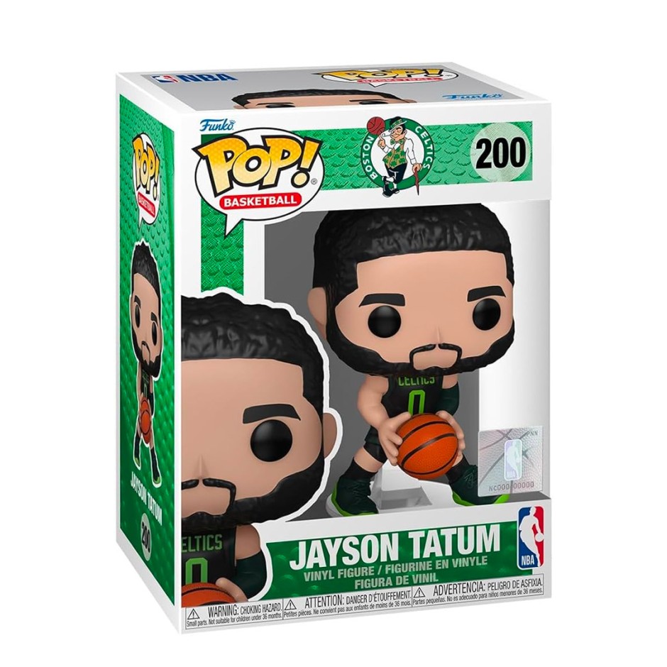 Φιγούρα NBA Πολύχρωμη - Funko Pop Basketball: NBA Boston Celtics-Jayson Tatum #200