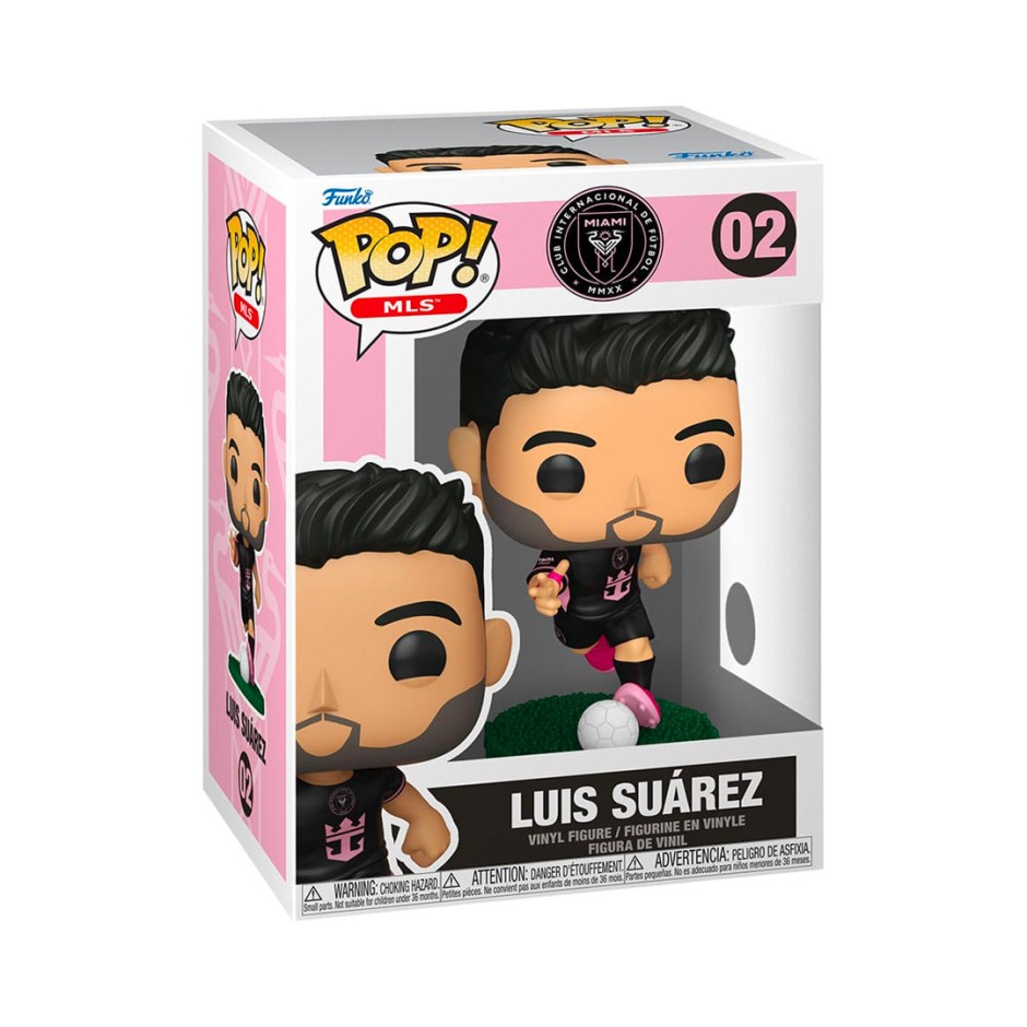 Φιγούρα Πολύχρωμη - Funko Pop Inter Miami-Luis Suarez