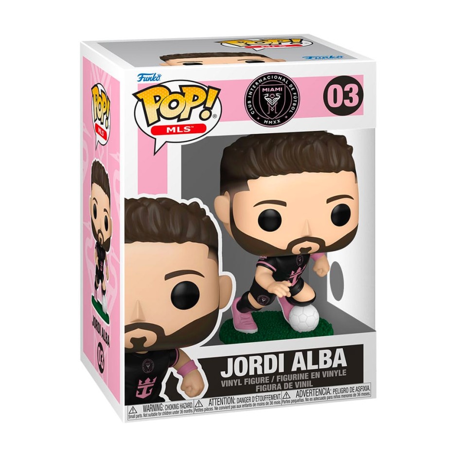 Φιγούρα Πολύχρωμη - Funko Pop Inter Miami-Jordi Alba