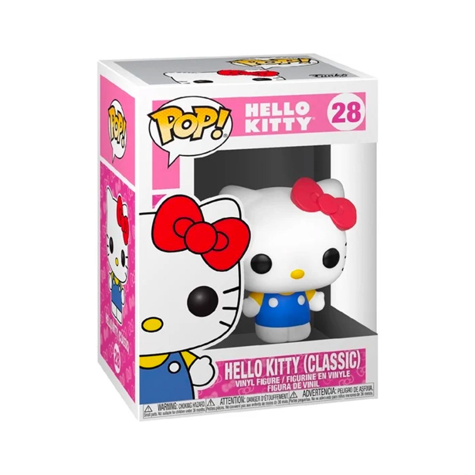 FUNKO POP  HELLO KITTY S2 - HELLO KITTY (CLASSIC) #28 VINYL FIGURE 049931 Colorful