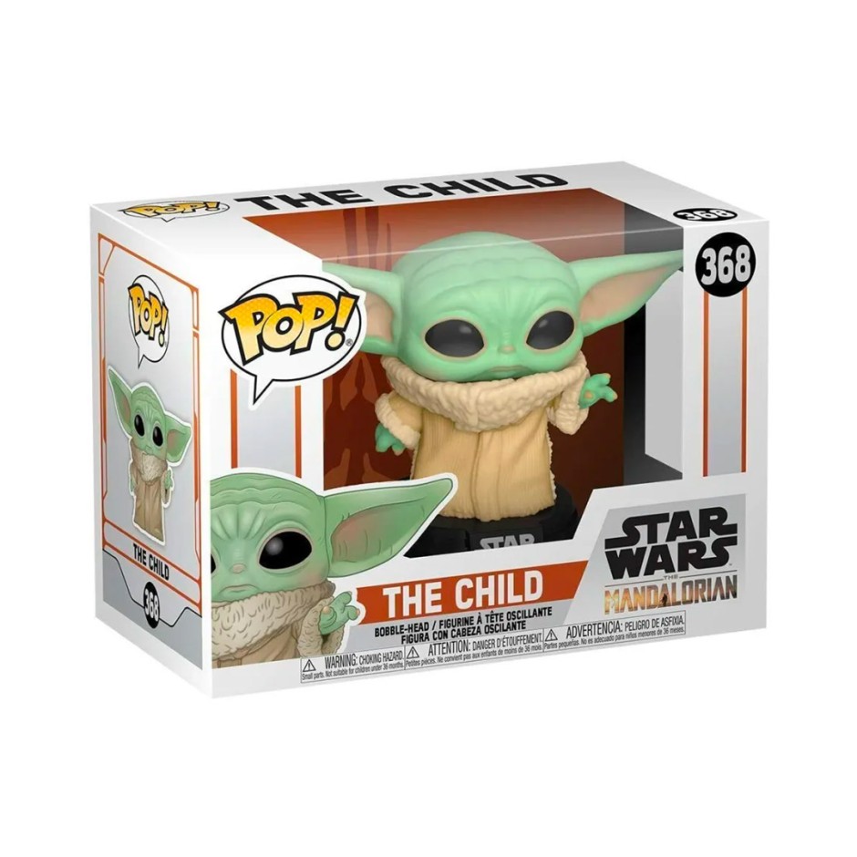 Φιγούρα Πολύχρωμη - Funko Pop Star Wars: The Mandalorian-The Child #368