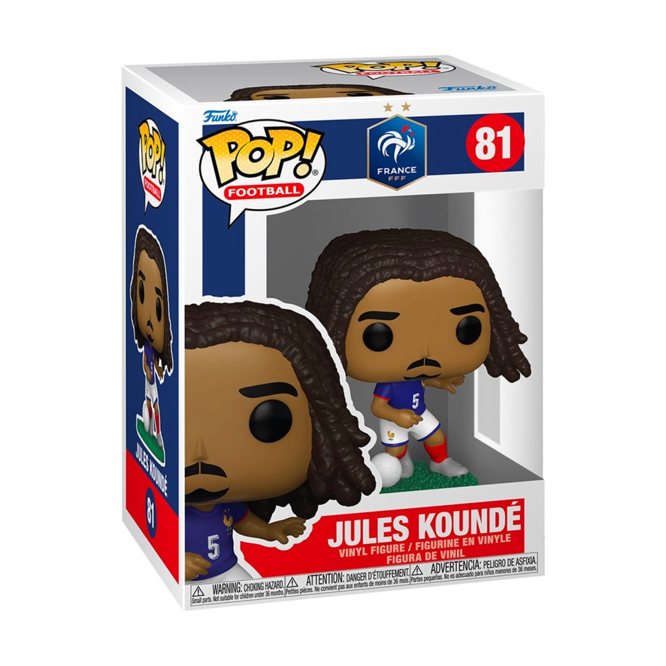 Φιγούρα Πολύχρωμη - Funko Pop Football: France-Jules Kounde #81
