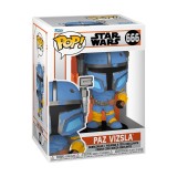 FUNKO POP DISNEY STAR WARS: THE MANDALORIAN - PAZ VIZSLA #666 BOBBLE-HEAD VINYL FIGURE 088506 Colorful Image 0