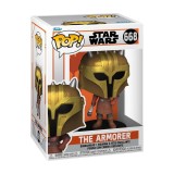 FUNKO POP DISNEY STAR WARS: THE MANDALORIAN - THE AMORER #668 BOBBLE-HEAD VINYL FIGURE 088507 Colorful Image 0