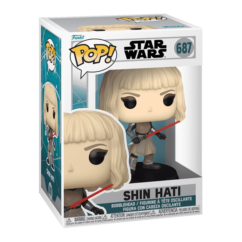 Φιγούρα Πολύχρωμη - Funko Pop Star Wars Ahsoka S2-Shin Hati #687