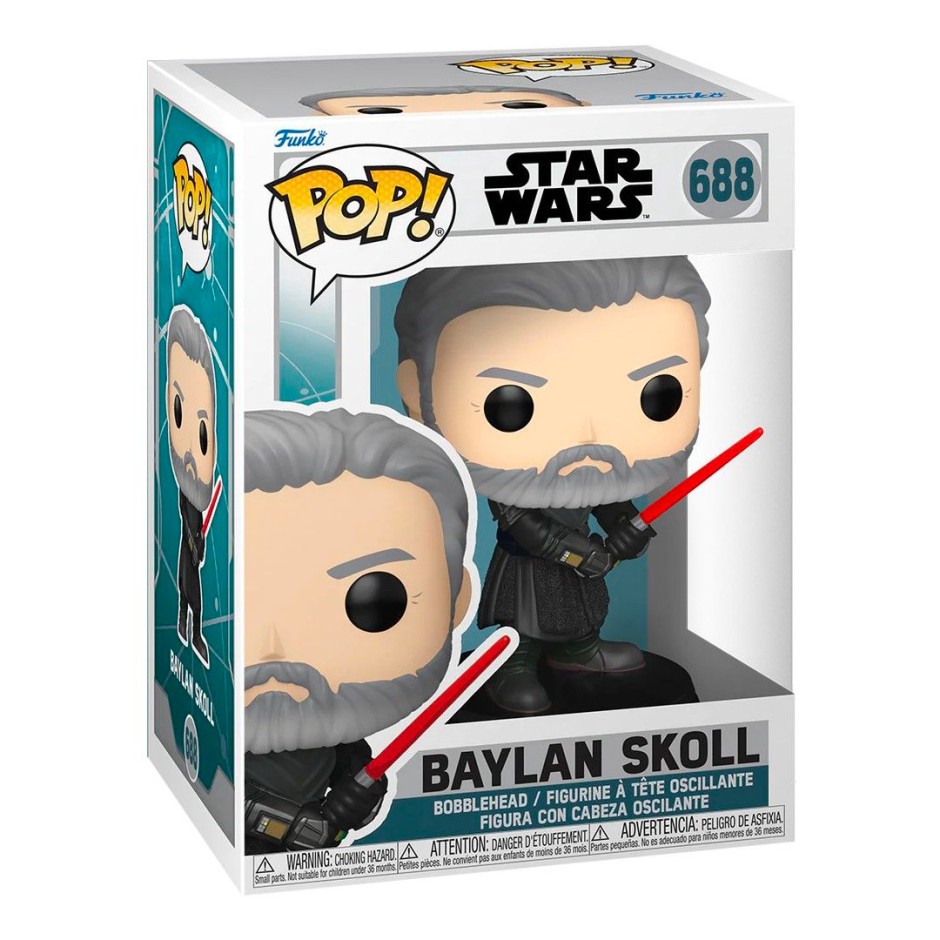 Φιγούρα Πολύχρωμη - Funko Pop Star Wars Ahsoka S2-Baylan Skoll #688