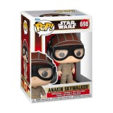 FUNKO POP DISNEY STAR WARS: EP1 THE PHANTOM MENACE ANNIVERSARY - ANAKIN SKYWALKER WITH HELMET #698 BOBBLE-HEAD VINYL FIGURE 093278 Colorful Image 0