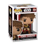 FUNKO POP DISNEY STAR WARS: THE ACOLYTE - YORD FANDAR #724 BOBBLE-HEAD VINYL FIGURE 096167 Colorful Image 0