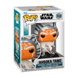FUNKO POP DISNEY STAR WARS: AHSOKA - AHSOKA TANO #749 BOBBLE-HEAD VINYL FIGURE 099544 Colorful Image 0