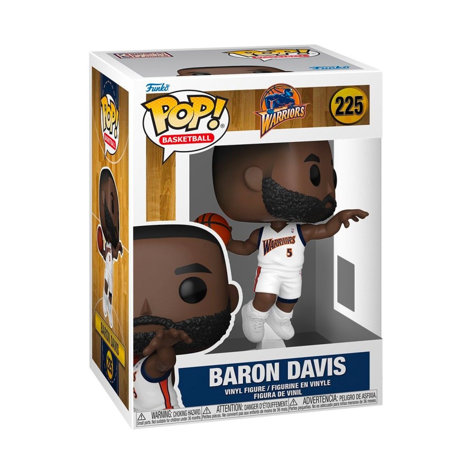 Φιγούρα Πολύχρωμη - Funko Pop Basketball: Golden State Warriors-Baron Davis #255