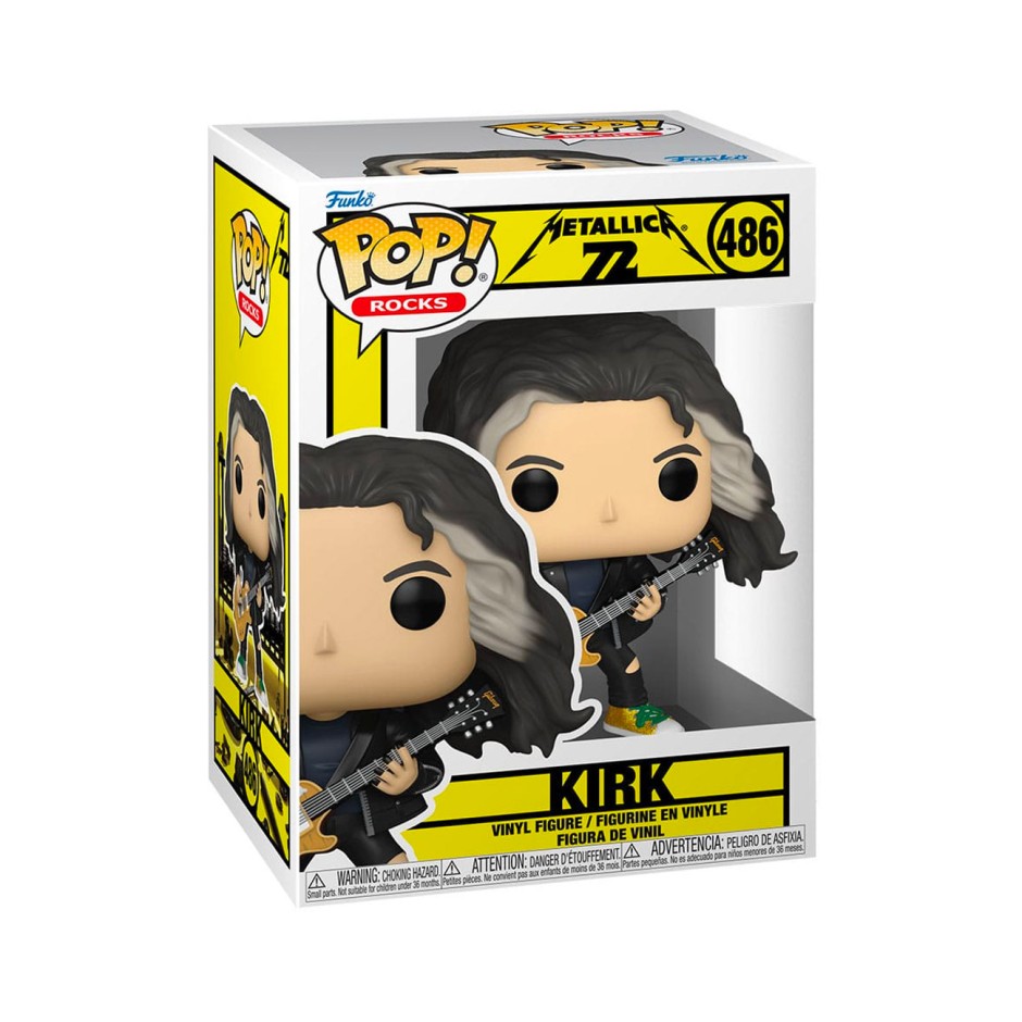 Φιγούρα Πολύχρωμη - Funko Pop Rocks: Metallica 72-Kirk #486