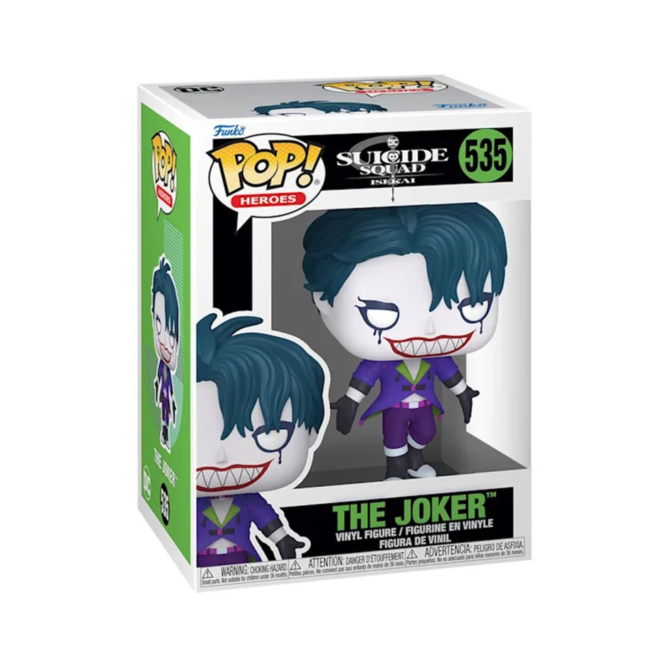 Figure Colorful - Funko Pop Heroes DC: Suicide Squad Isekai-The Joker #535