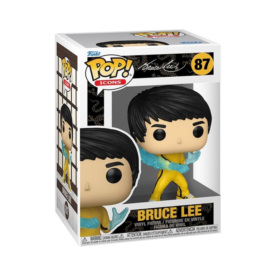 Φιγούρα Πολύχρωμη - Funko Pop Icons: Bruce Lee (Be Water) #87