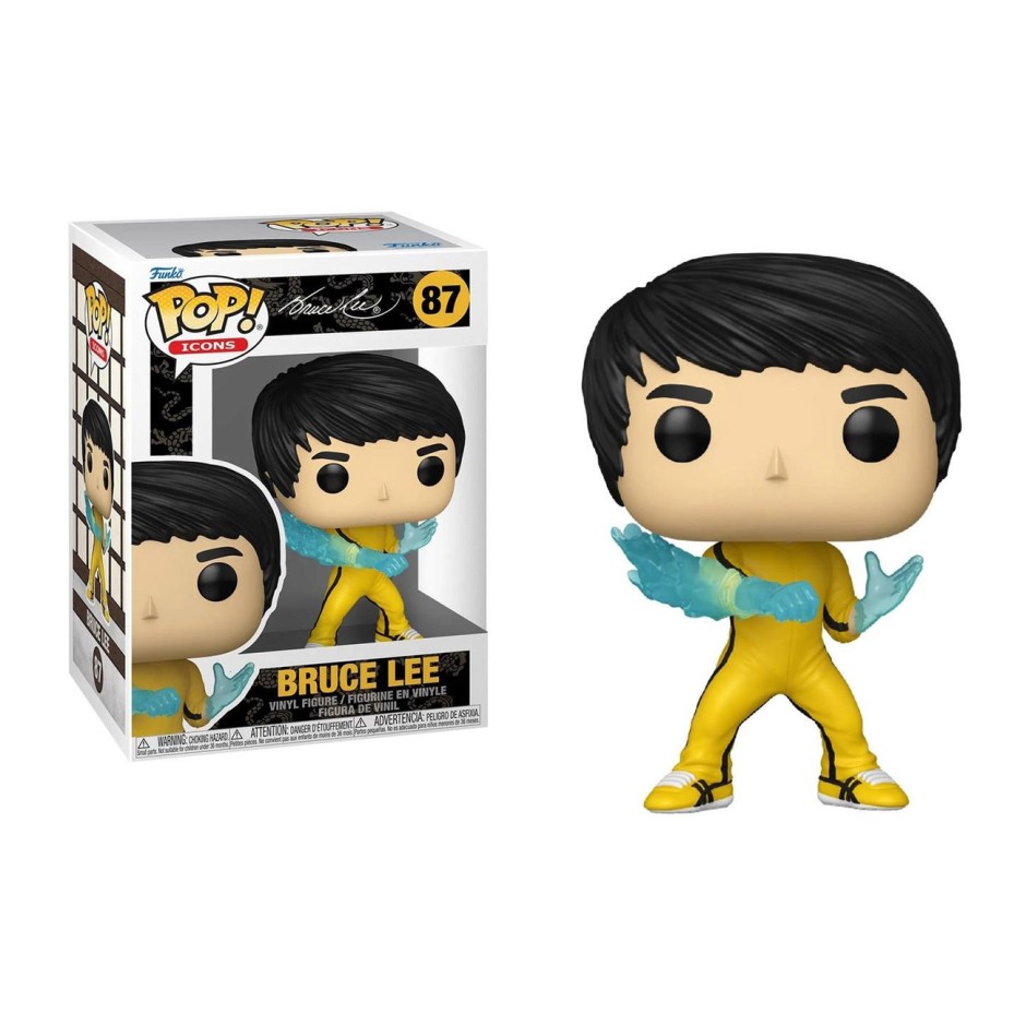 Φιγούρα Πολύχρωμη - Funko Pop Icons: Bruce Lee (Be Water) #87