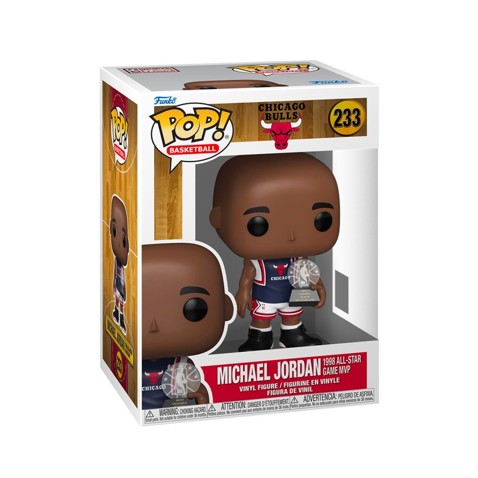 Φιγούρα Πολύχρωμη - Funko Pop Basketball: Chicago Bulls-Michael Jordan (1998 All-Star Game MVP) #233