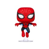 FUNKO POP MARVEL 80 YEARS: SPIDER-MAN (FIRST APPEARANCE) #593 BOBBLE-HEAD VINYL FIGURE 052279 Colorful Image 
