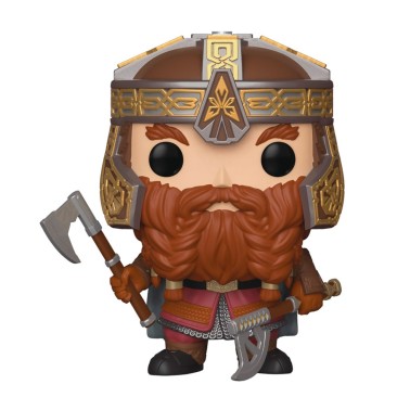 FUNKO POP MOVIES: THE LORD OF THE RINGS - GIMLI #629 VINYL FIGURE 043086 Colorful
