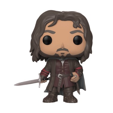 FUNKO POP MOVIES:THE LORD OF THE RINGS - ARAGORN #531 VINYL FIGURE 034915 Colorful