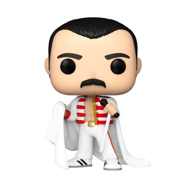 FUNKO POP ROCKS: QUEEN - FREDDIE MERCURY (WITH CAPE) #414 VINYL FIGURE 099580 Colorful