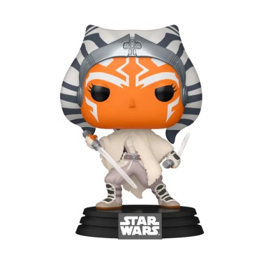 FUNKO POP DISNEY STAR WARS: AHSOKA - AHSOKA TANO #749 BOBBLE-HEAD VINYL FIGURE 099544 Colorful