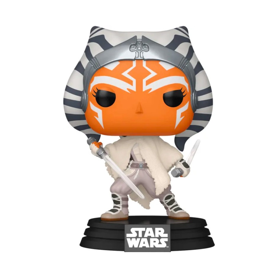 FUNKO POP DISNEY STAR WARS: AHSOKA - AHSOKA TANO #749 BOBBLE-HEAD VINYL FIGURE 099544 Colorful