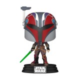 FUNKO POP DISNEY STAR WARS: AHSOKA - SABINE WREN #750 BOBBLE-HEAD VINYL FIGURE 099545 Colorful Image 