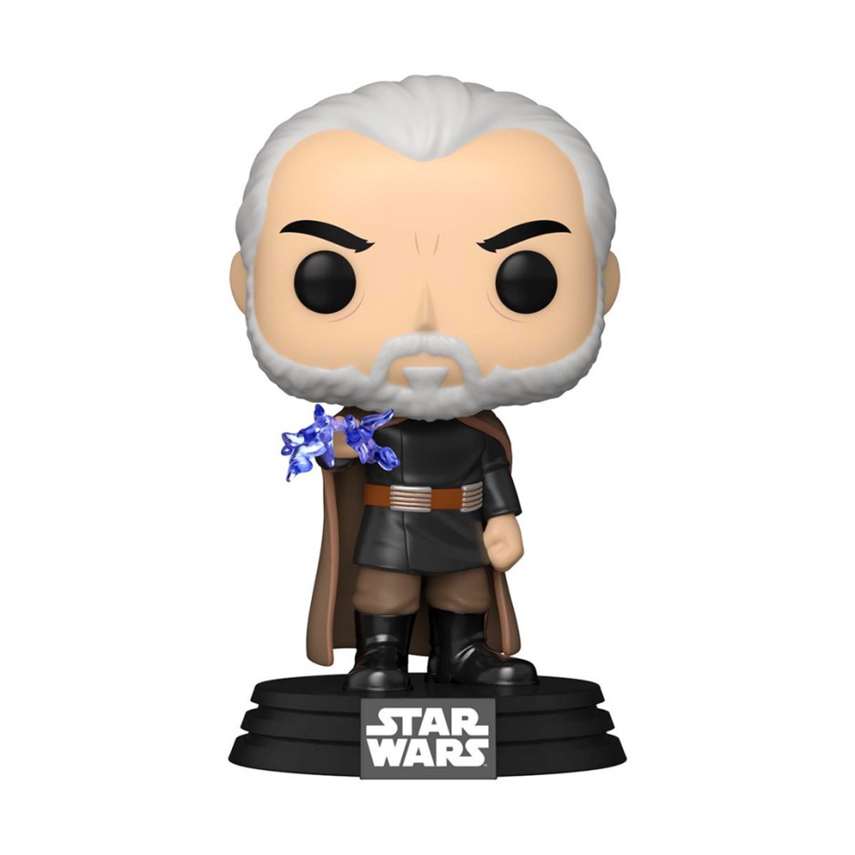 FUNKO POP DISNEY STAR WARS: DARK SIDE - COUNT DOOKU #744 BOBBLE-HEAD VINYL FIGURE 096171 Colorful