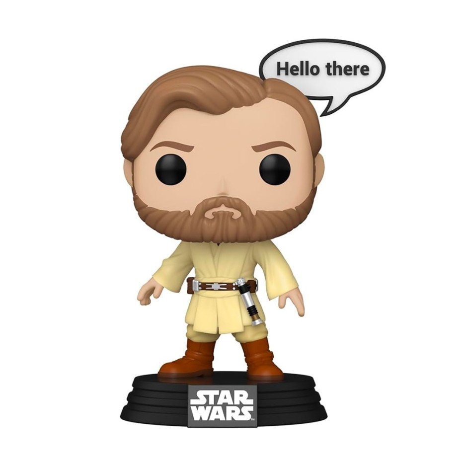 FUNKO POP STAR WARS: SAYINGS - OBI-WAN KENOBI VINYL FIGURE 083595 Colorful