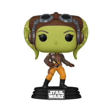 FUNKO POP DISNEY: STAR WARS AHSOKA - GENERAL HERA SYNDULLA #653 BOBBLE-HEAD VINYL FIGURE 086519 Colorful
