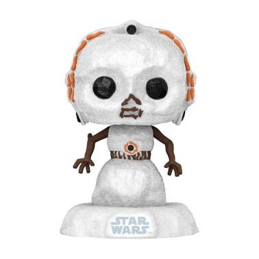 FUNKO POP DISNEY STAR WARS: HOLIDAY - C-3PO (SNWMN) #559 BOBBLE-HEAD VINYL FIGURE 077843 Colorful