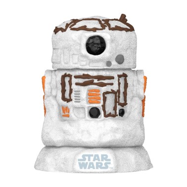 FUNKO POP DISNEY STAR WARS: HOLIDAY - R2-D2 (SNWMN) #560 BOBBLE-HEAD VINYL FIGURE 077845 Colorful