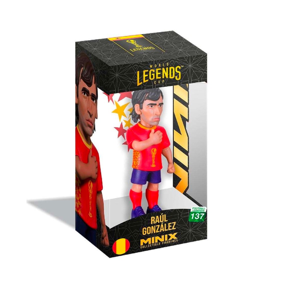 Figure Colorful - Minix Legends World Cup Spain: Raúl 