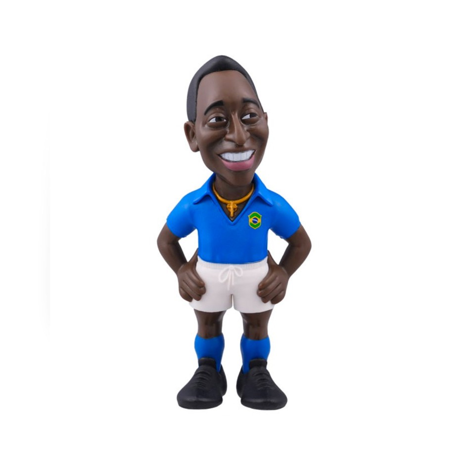 Φιγούρα Πολύχρωμη - Minix Football Legends: Pelé Brazil 2nd Kit