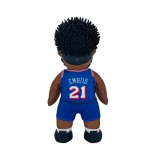 Λούτρινη Φιγούρα NBA Πολύχρωμη - Bleacher Creatures Philadelphia 76ers Joel Embiid 10" (Icon Updated 2023-24) Plush Figure Εικόνα 0
