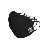 adidas Performance FACE COVERS M/L 3-PACK HB7851 Black Image 