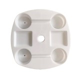 HUPA TABLE TERIVA FOR UMBRELLA POLE 25-35ΜΜ 57-3022-03-WHITE White Image 0