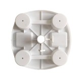 HUPA TABLE TERIVA FOR UMBRELLA POLE 25-35ΜΜ 57-3022-03-WHITE White Image 1