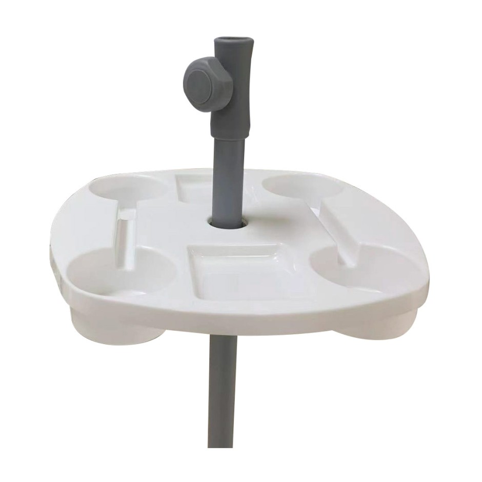 HUPA TABLE TERIVA FOR UMBRELLA POLE 25-35ΜΜ 57-3022-03-WHITE White