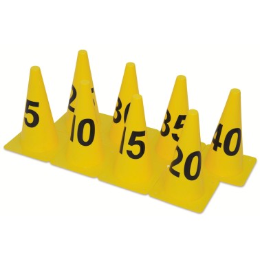 Cones Yellow - Amila 8-Piece Set