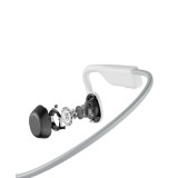 AFTERSHOKZ OPEN MOVE AS660AW-ALPINE WHITE White