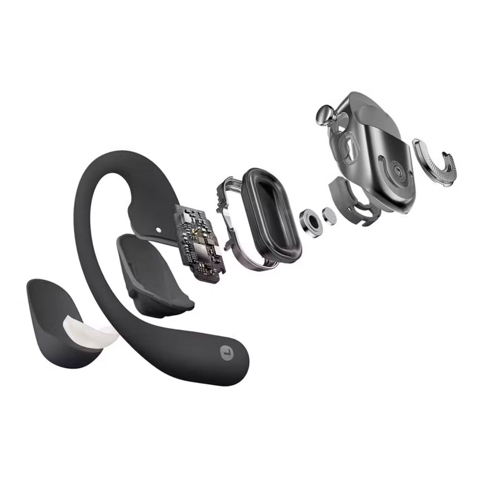 Ακουστικά Μαύρα - SHOKZ OpenFit 2+