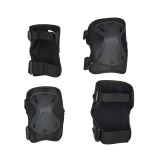 MICRO KNEE AND ELBOW PADS BLACK M (AC8018) AC8025 One Color Image 